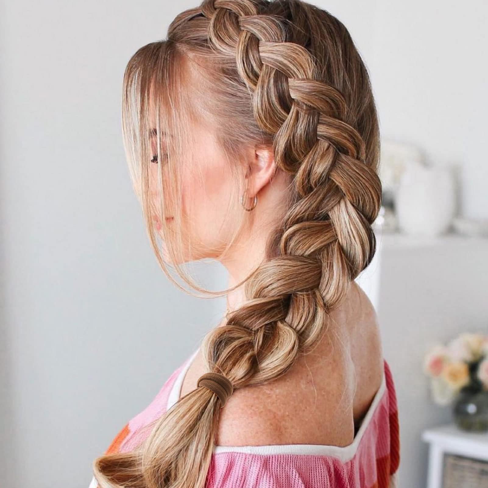 Bessrung ligas para cabello, excelente para peinados rápidos.
