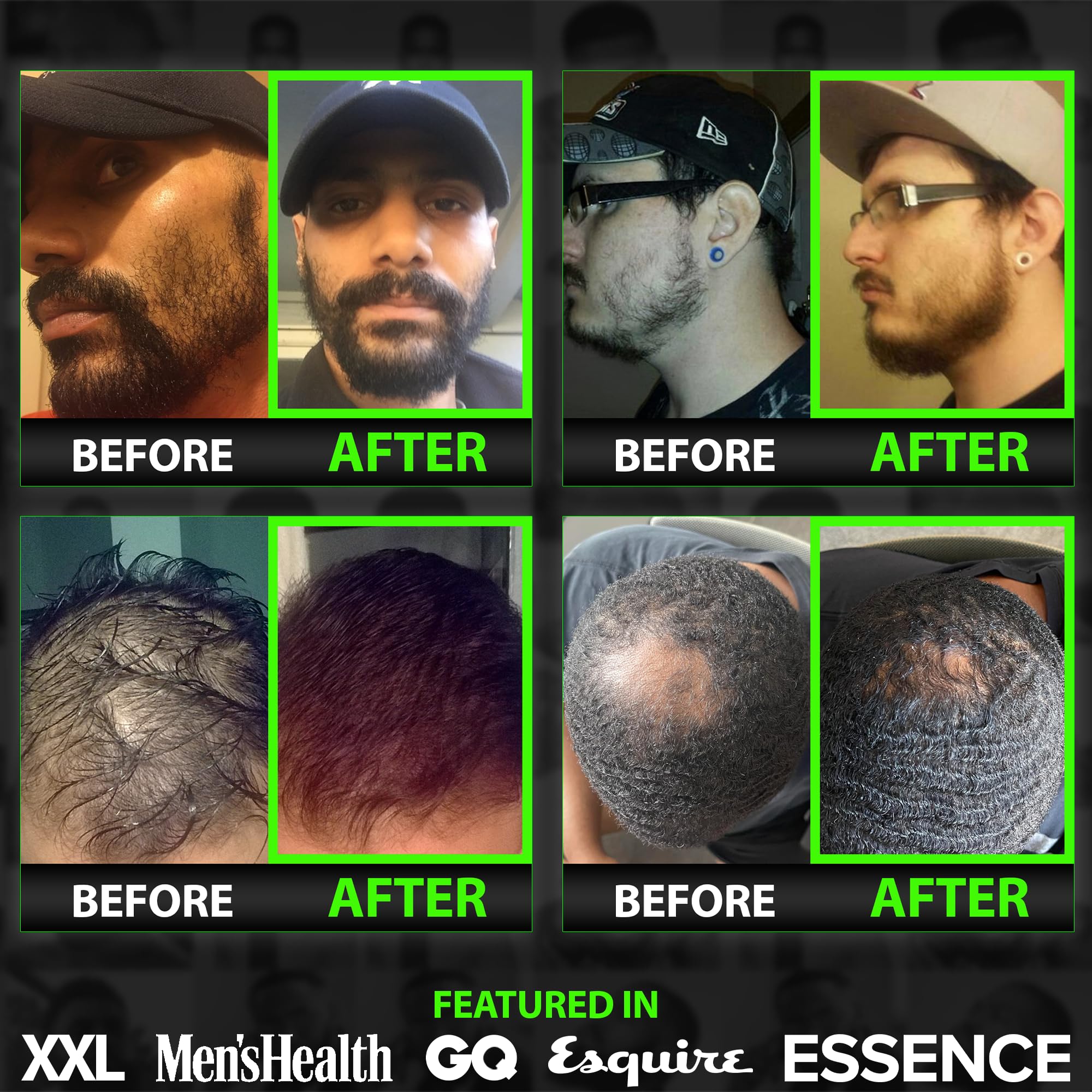 Espuma cremosa de Grow 11-en-1 para barba suave y limpia