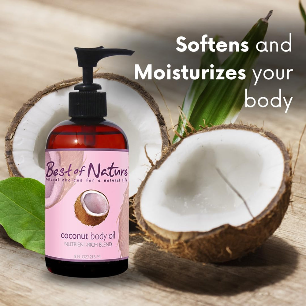 Best of Nature Aceite Coco Fraccionado 64oz: desmaquillante suave para piel sensible