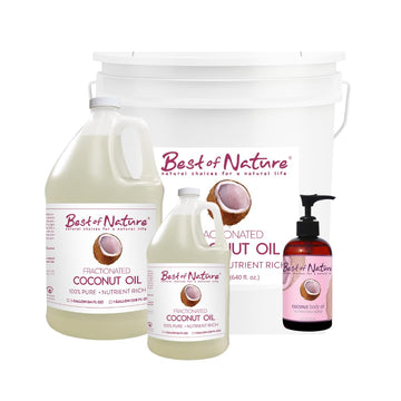 Best of Nature Aceite Coco Fraccionado 64oz: uso diario para piel y cabello