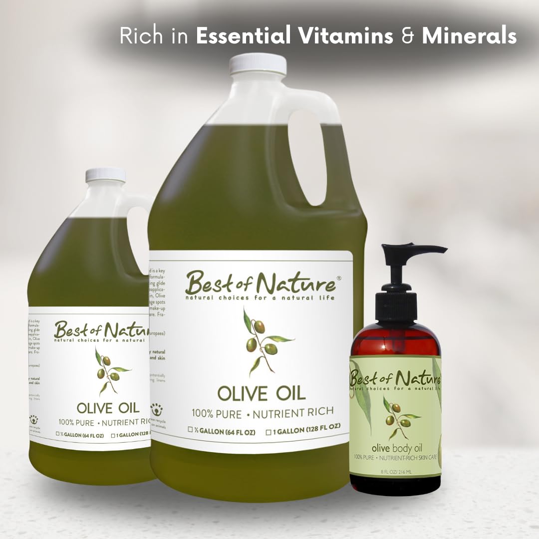 Best of Nature Aceite de oliva como desmaquillante de ojos suave.