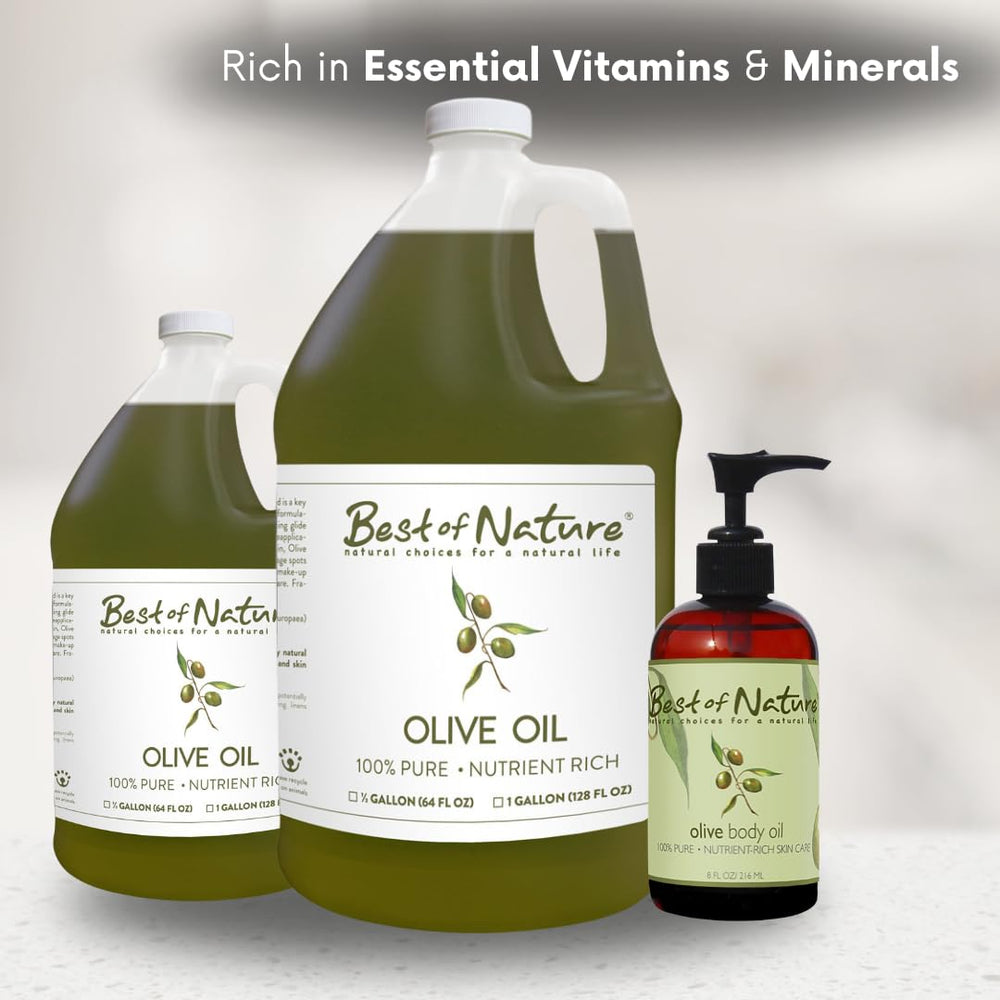 Best of Nature Aceite de oliva como desmaquillante de ojos suave.