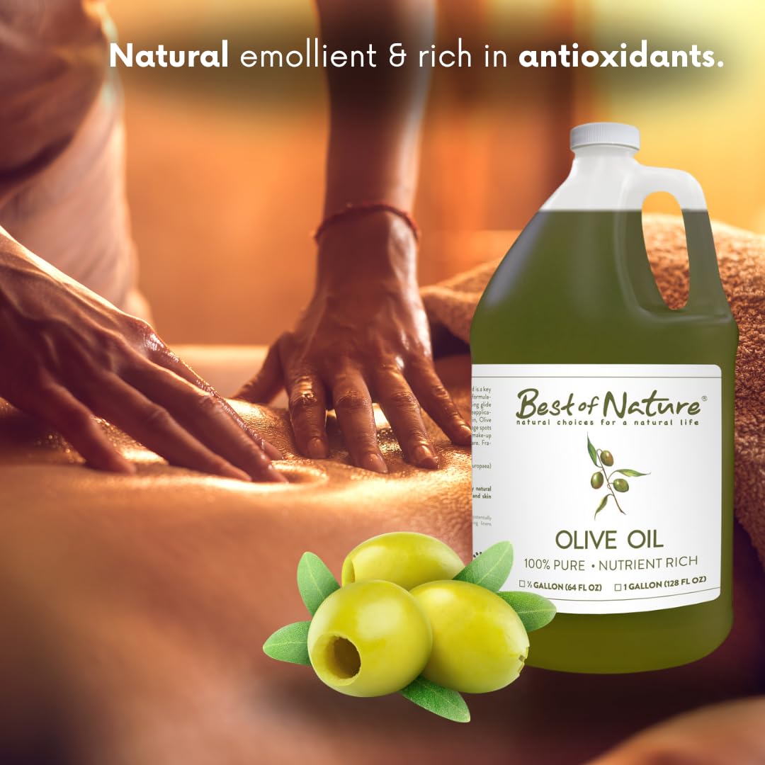 Best of Nature Aceite de oliva masaje diario: deslizamiento duradero.