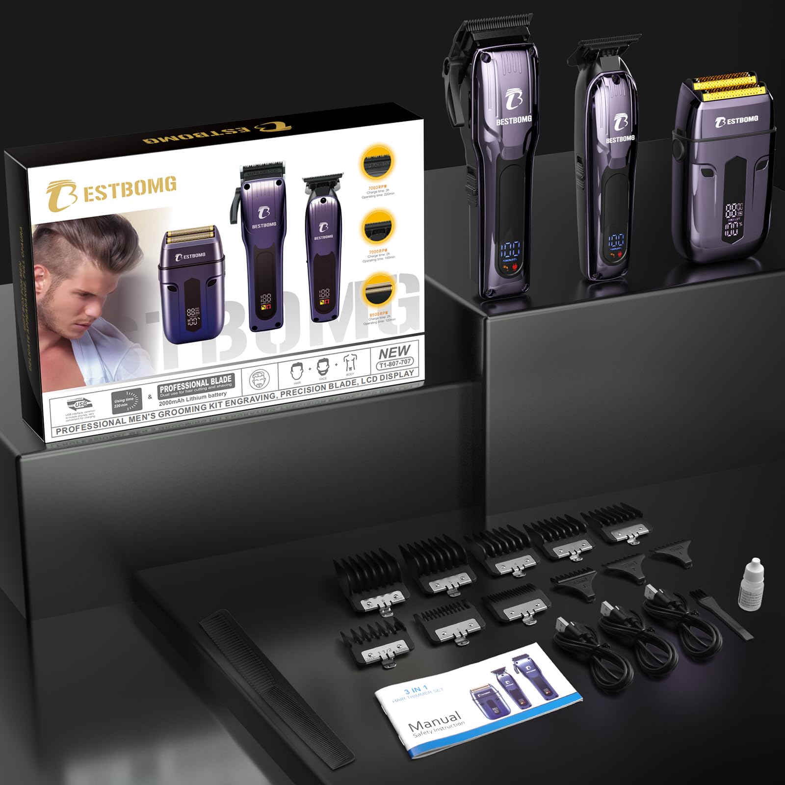 BESTBOMG estuche y accesorios para almacenamiento ordenado