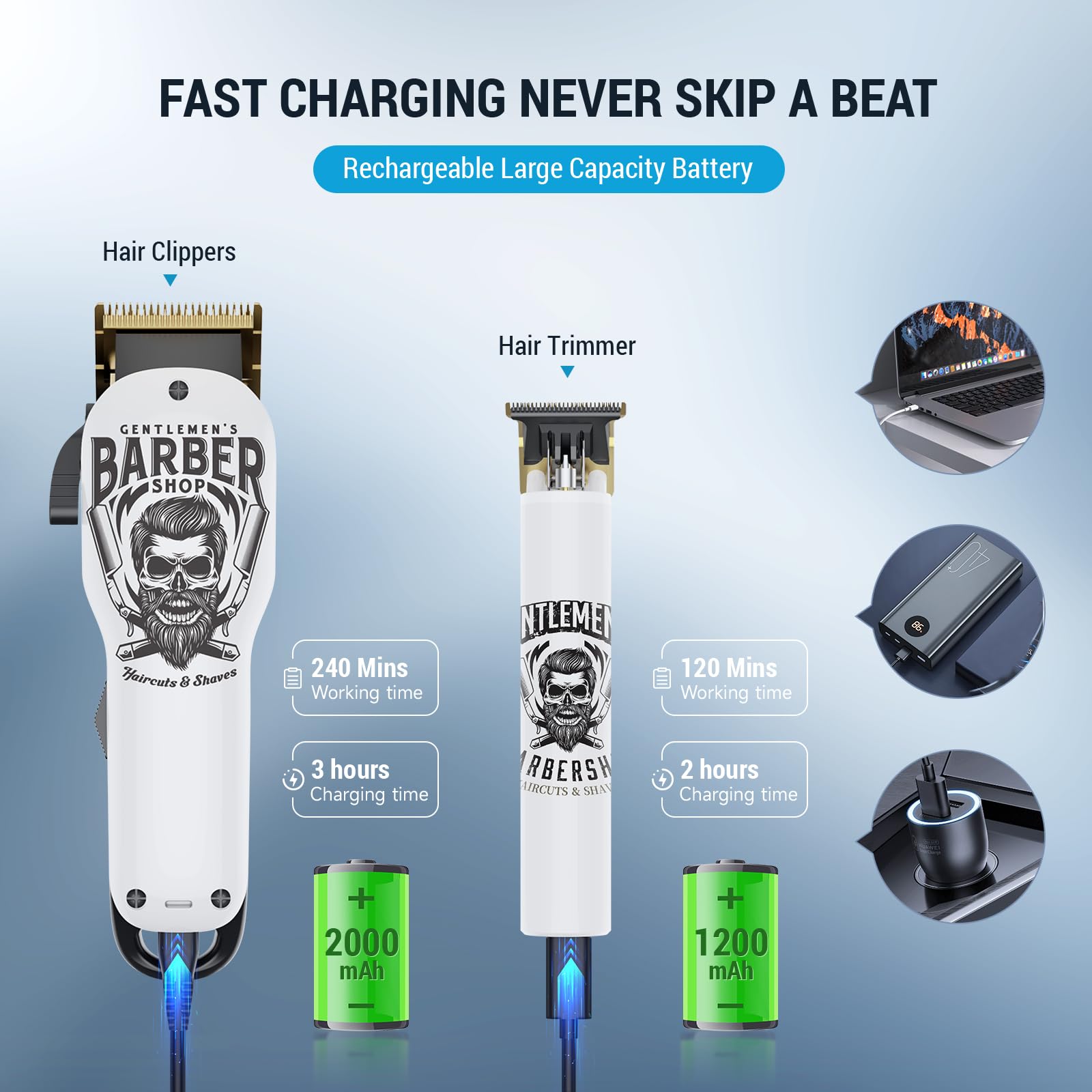 BESTBOMG registre taper 1-3mm pour style personnalisé