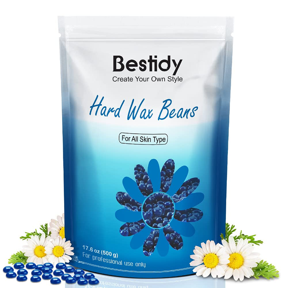 Bestidy cera dura 500g, depilación en casa sin tiras