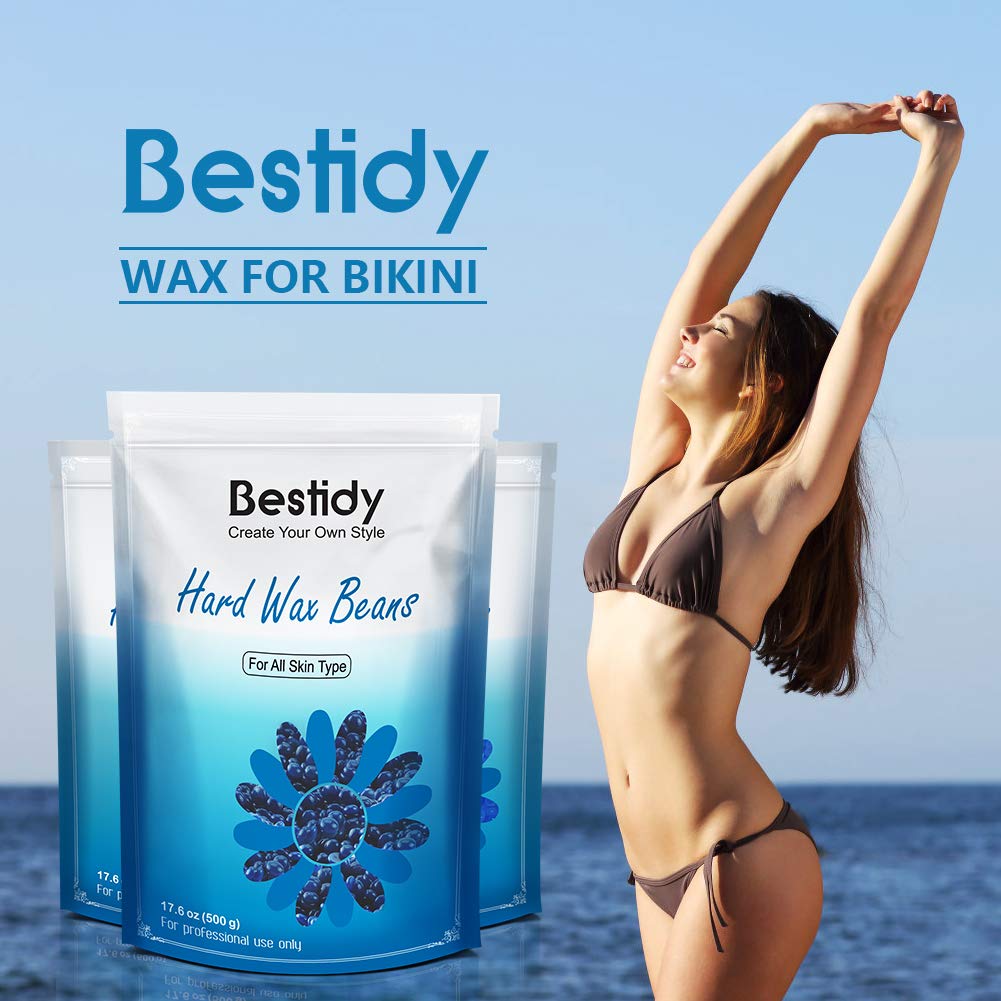 Bestidy cera dura, envase de 500g para rellenar el calentador