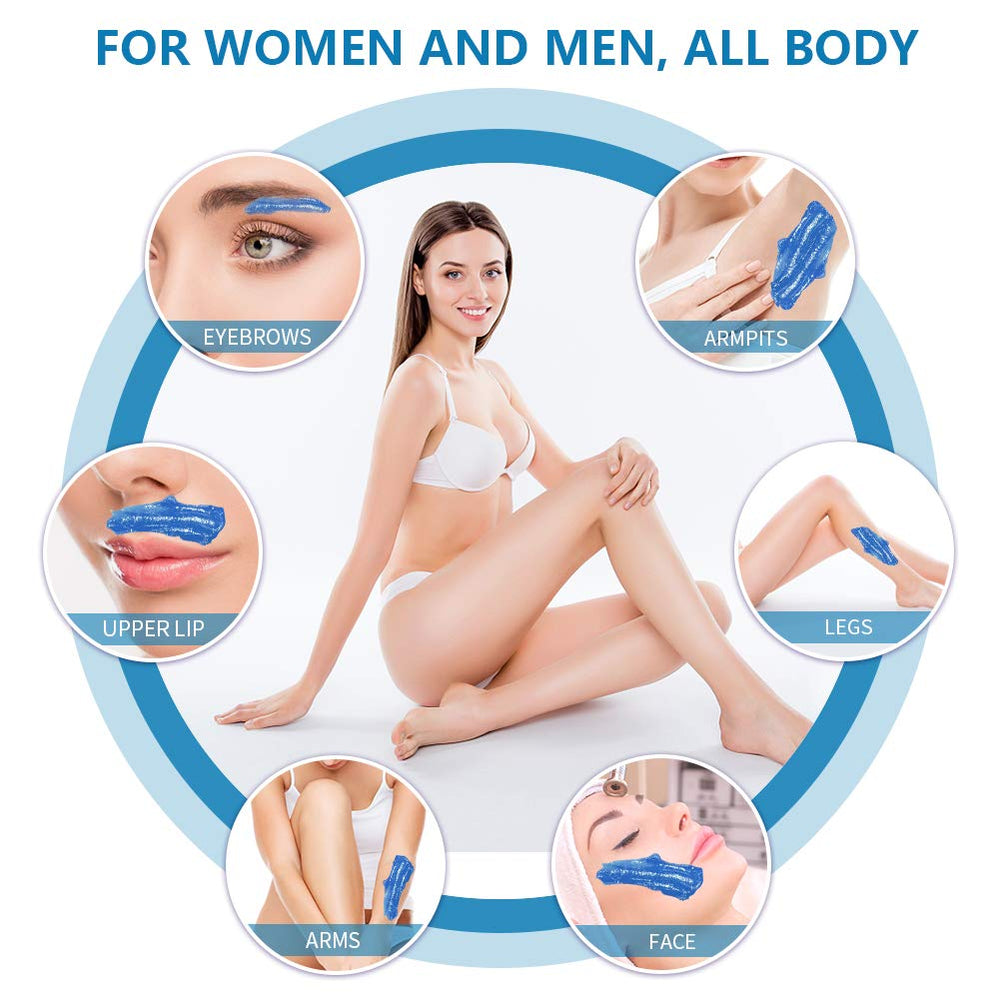 Bestidy espátula de cera grande para una aplicación rápida y uniforme.