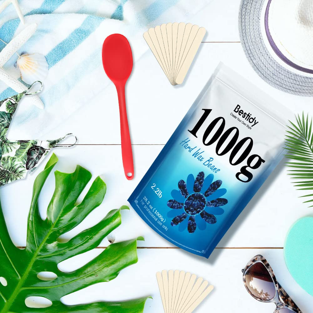 Bestidy piel sin vello tras depilación con cera de 1000g.