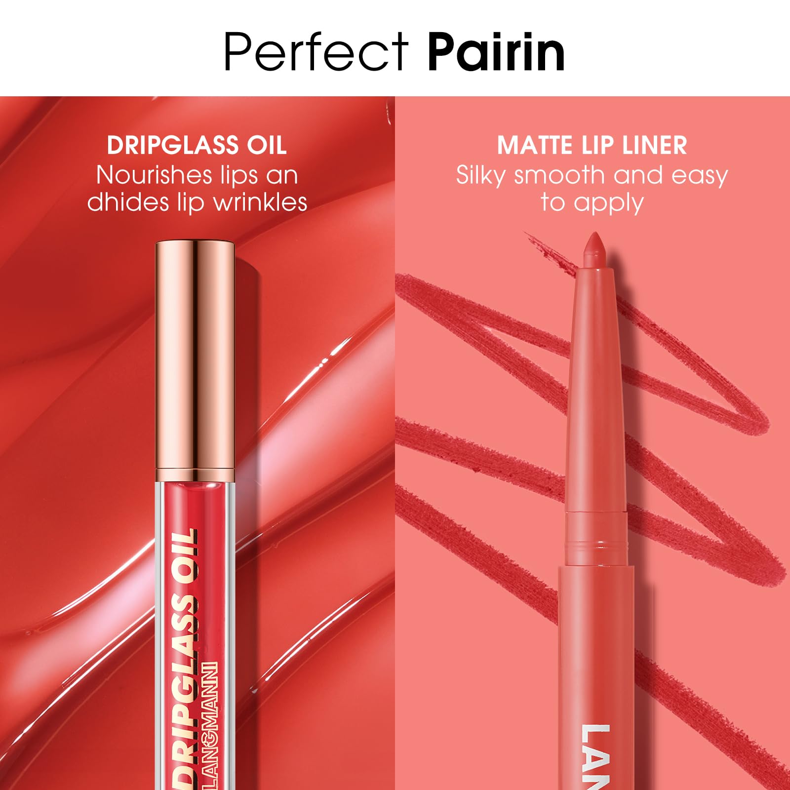 BestLand brillo labial sin pegajosidad para uso diario.