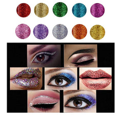 BestLand delineador líquido brillo 10 colores se aplica fácilmente y seca rápido.
