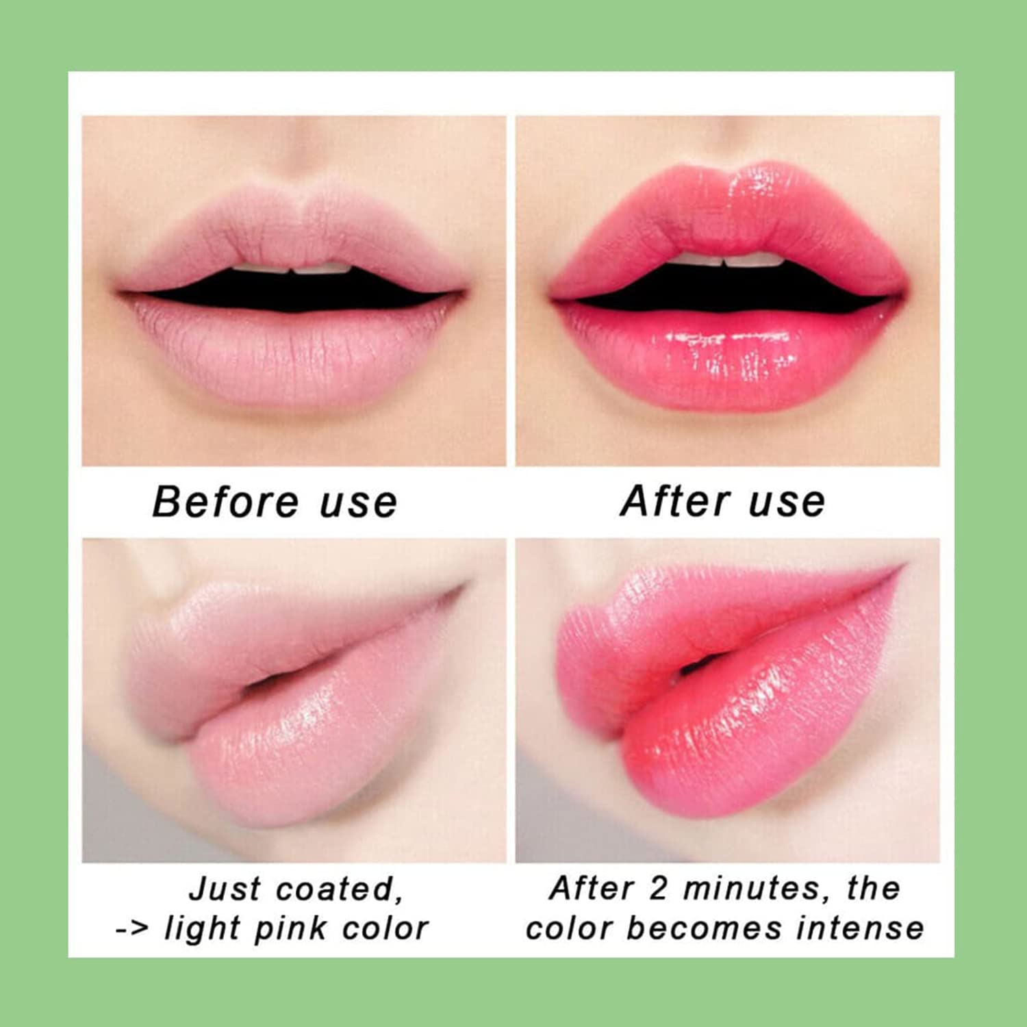Labial resistente al agua para uso diario y actividades.