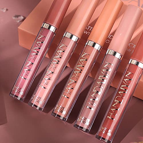 BestLand labial mate set muestra de color para elegir tono