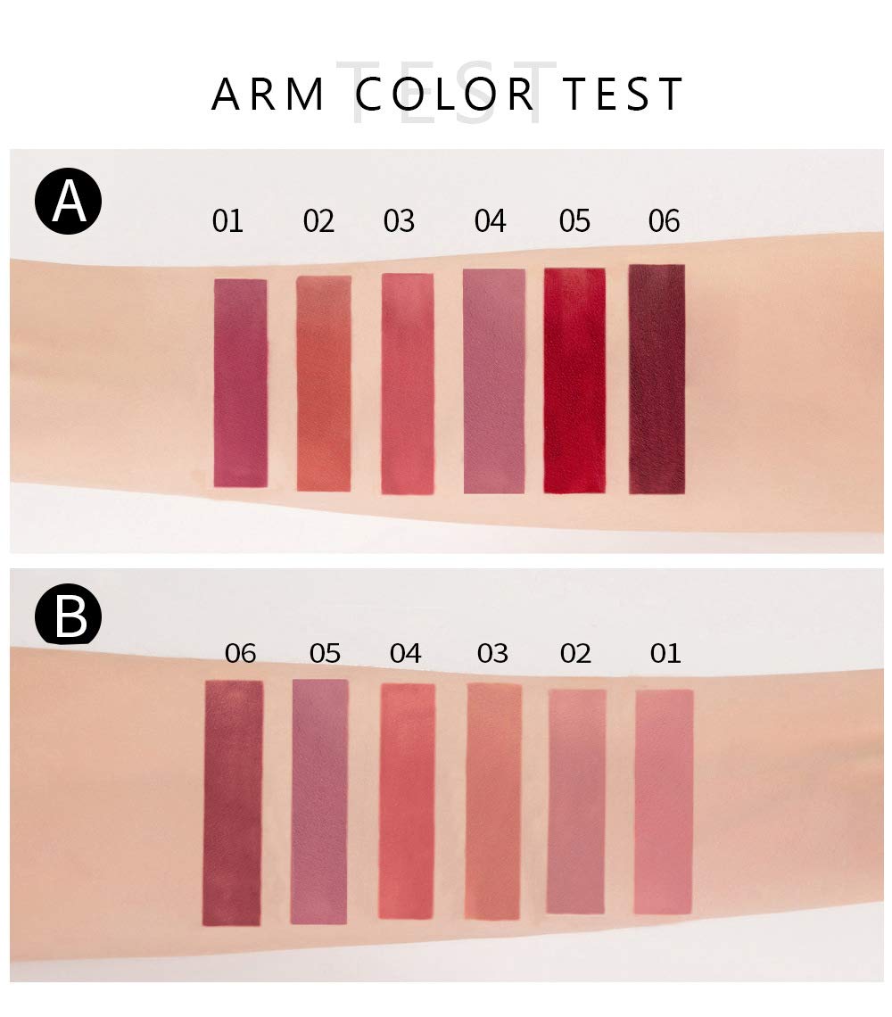 BestLand labial mate set resistente al agua para looks duraderos