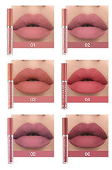 BestLand labial mate set seis tonos para looks variados