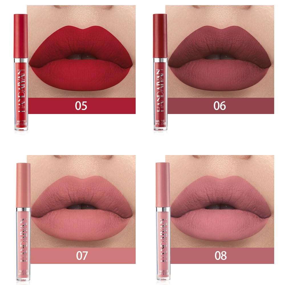 BestLand Labios Mate Set envase compacto, perfecto para bolso
