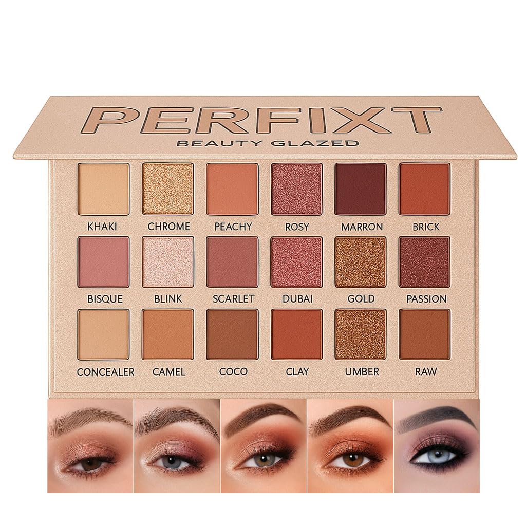 BestLand Paleta 18 colores frente: pigmento vibrante para looks completos.