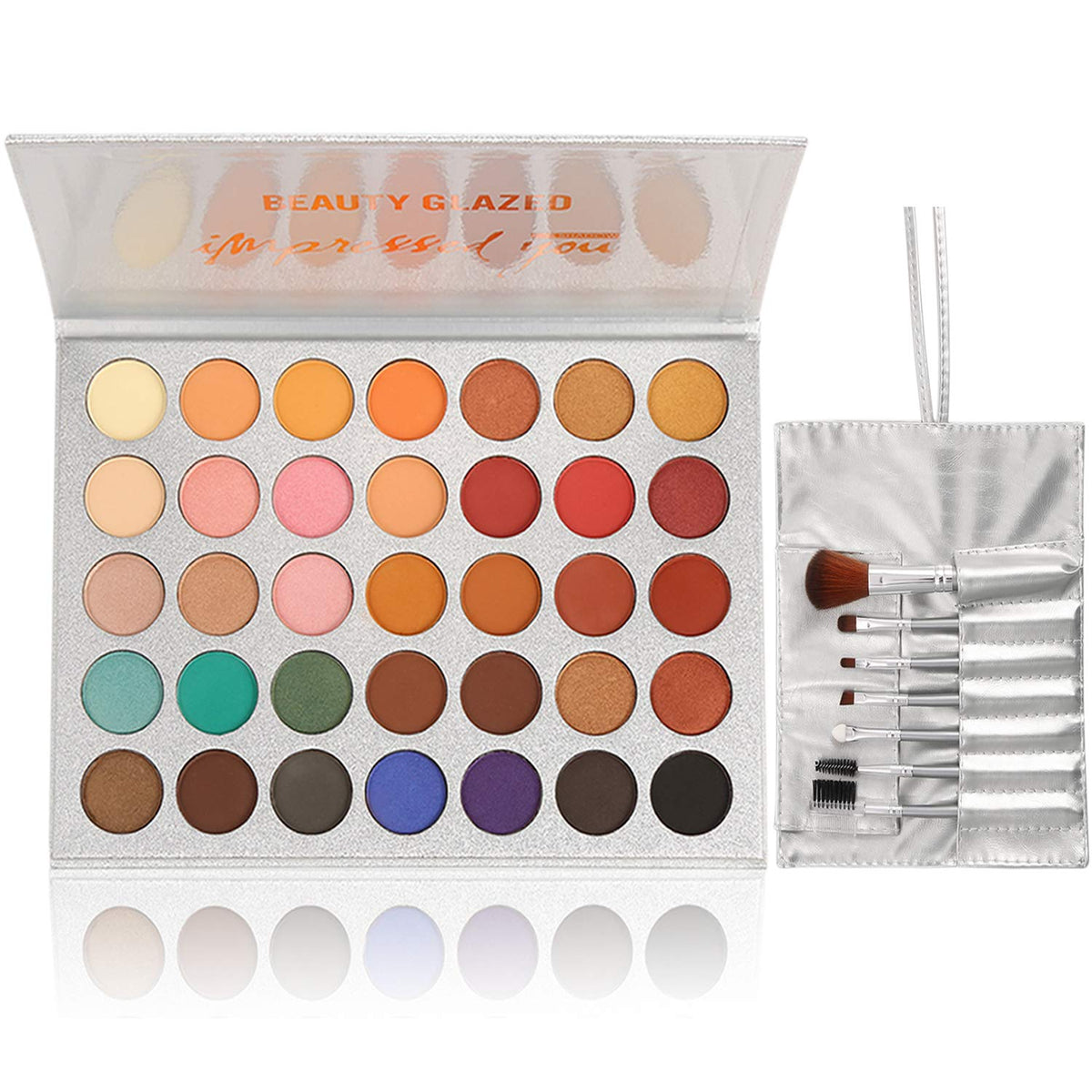 BestLand Paleta sombras 35 colores: alta pigmentación para looks intensos y duraderos