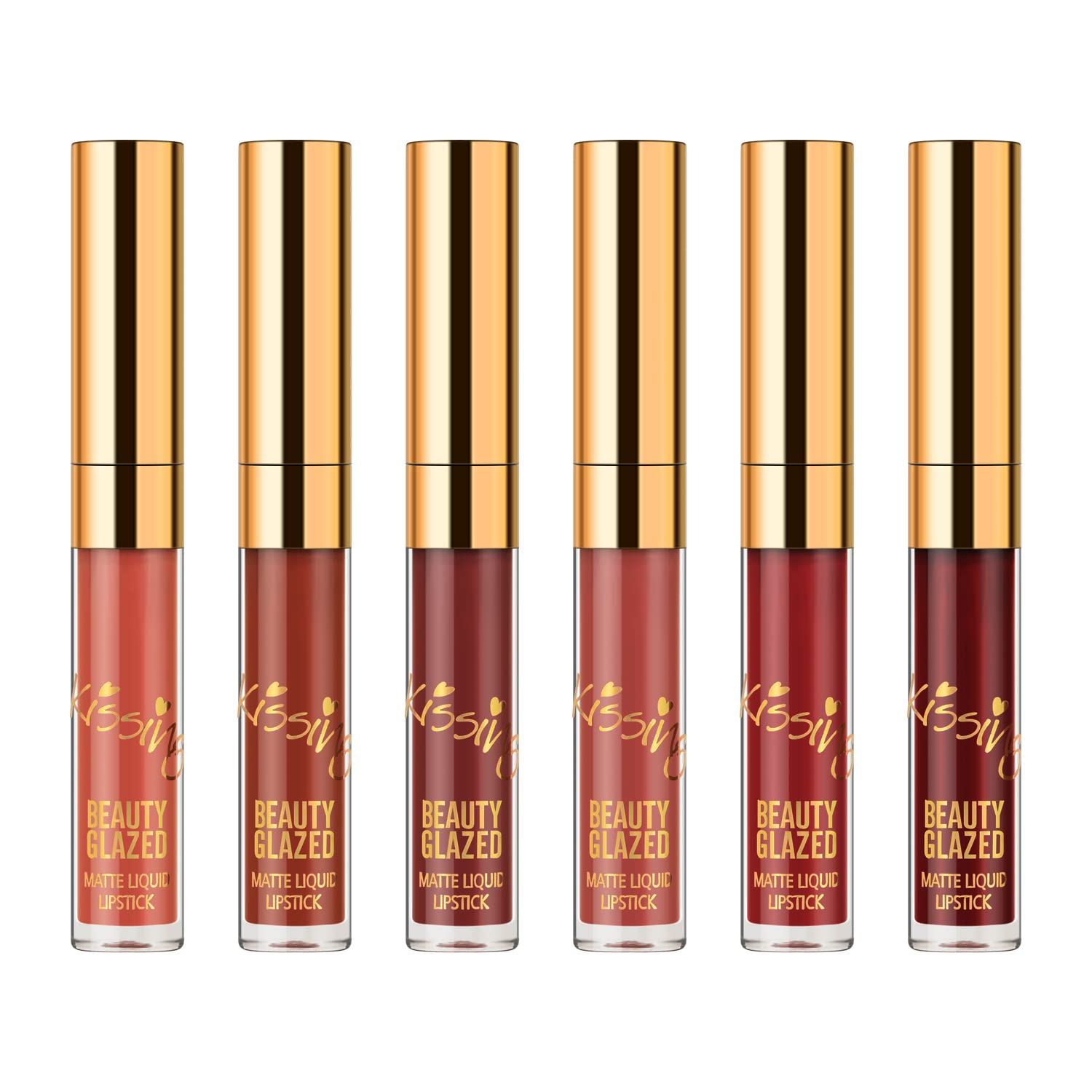Labial líquido mate BestLand Chocolate: tono cálido para perfiles