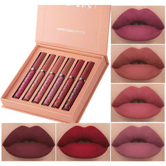BestLand conjunto labiales líquidos mate con empaque regalo, ideal para regalo especial.