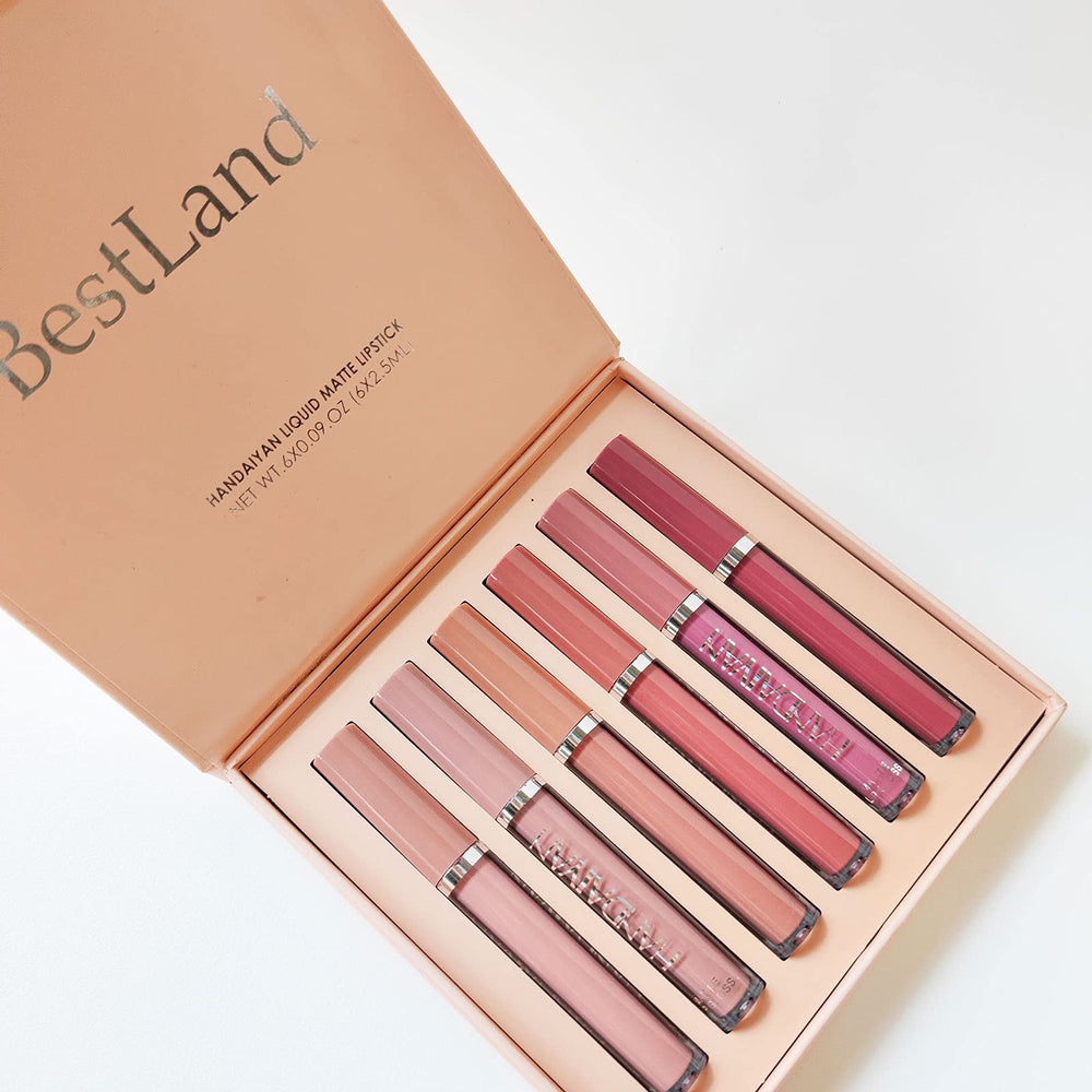 BestLand conjunto labiales líquidos mate para diversas ocasiones.