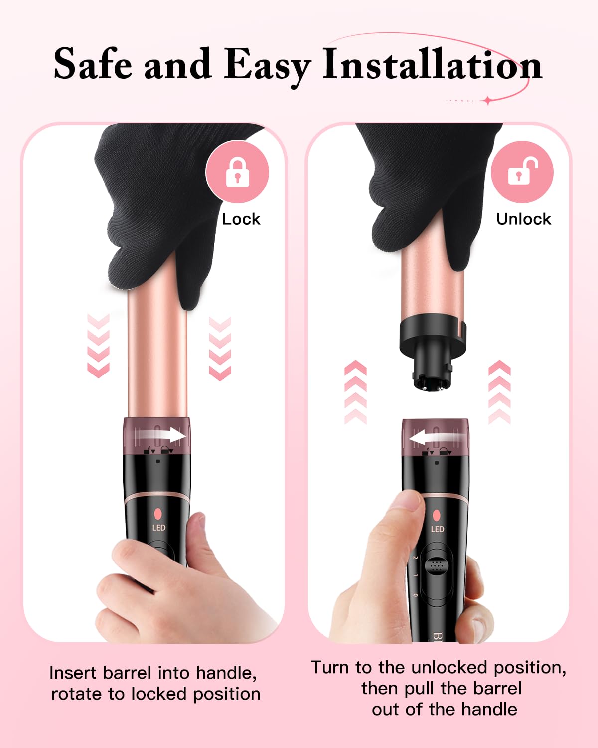 BESTOPE PRO clips para fijar secciones al peinar.