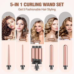 Calentamiento rápido de BESTOPE PRO Waver para peinados en minutos