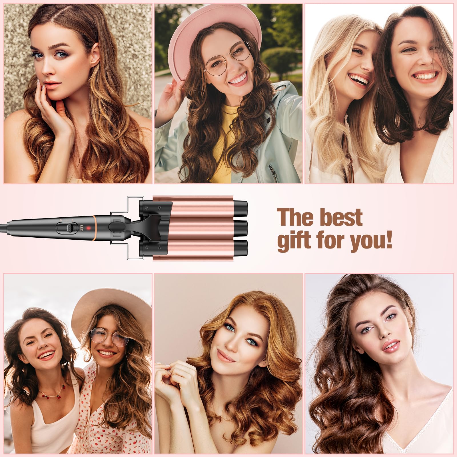 Resultados de estilo versátiles con BESTOPE PRO Waver para ocasiones