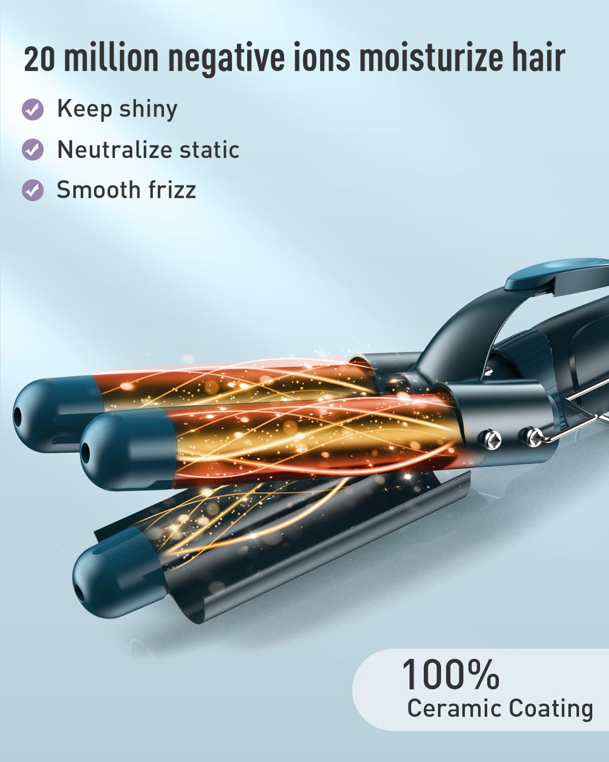 BESTOPE PRO Waver voltaje dual 100-240V, ideal para viajes.