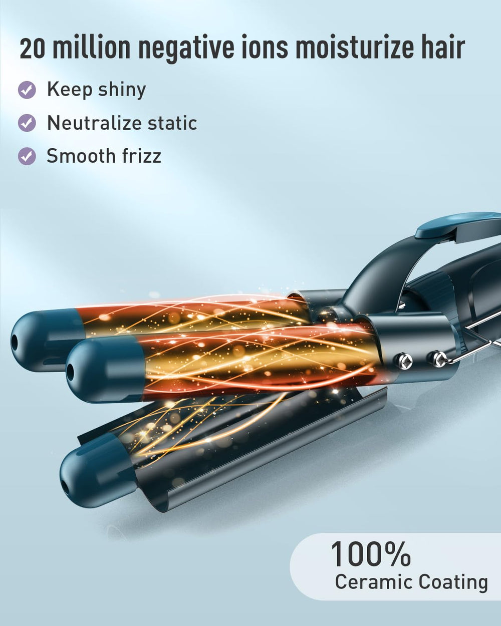BESTOPE PRO Waver voltaje dual 100-240V, ideal para viajes.
