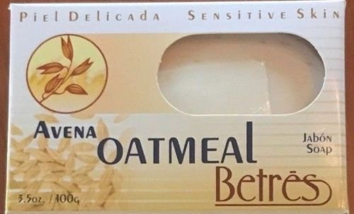 Betres jabón barra avena, hidratación suave que cuida la piel sensible.
