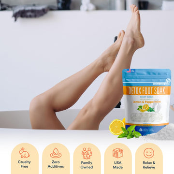 Better Bath Better Body Detox Foot Soak lavender oil drops calming aroma