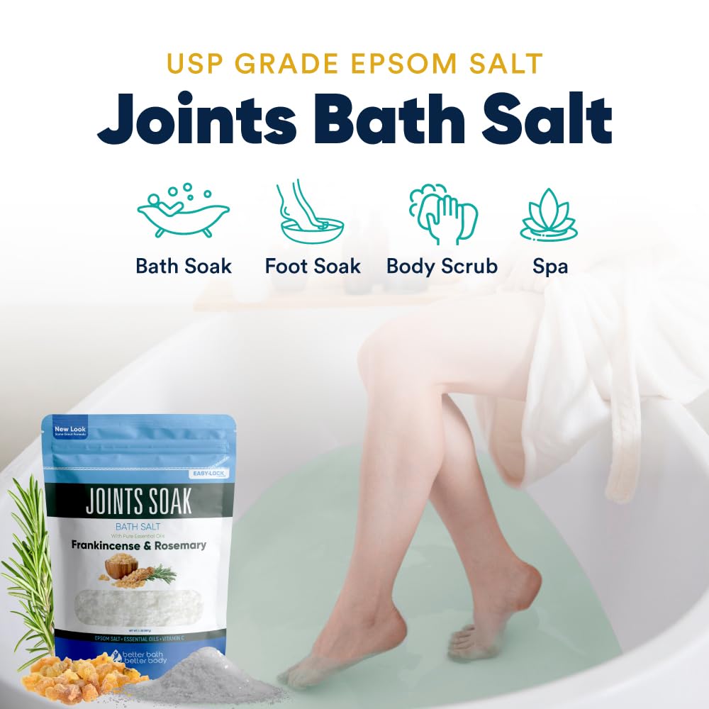 Better Bath Better Body Joints Soak: aceite de incienso para sensación relajante