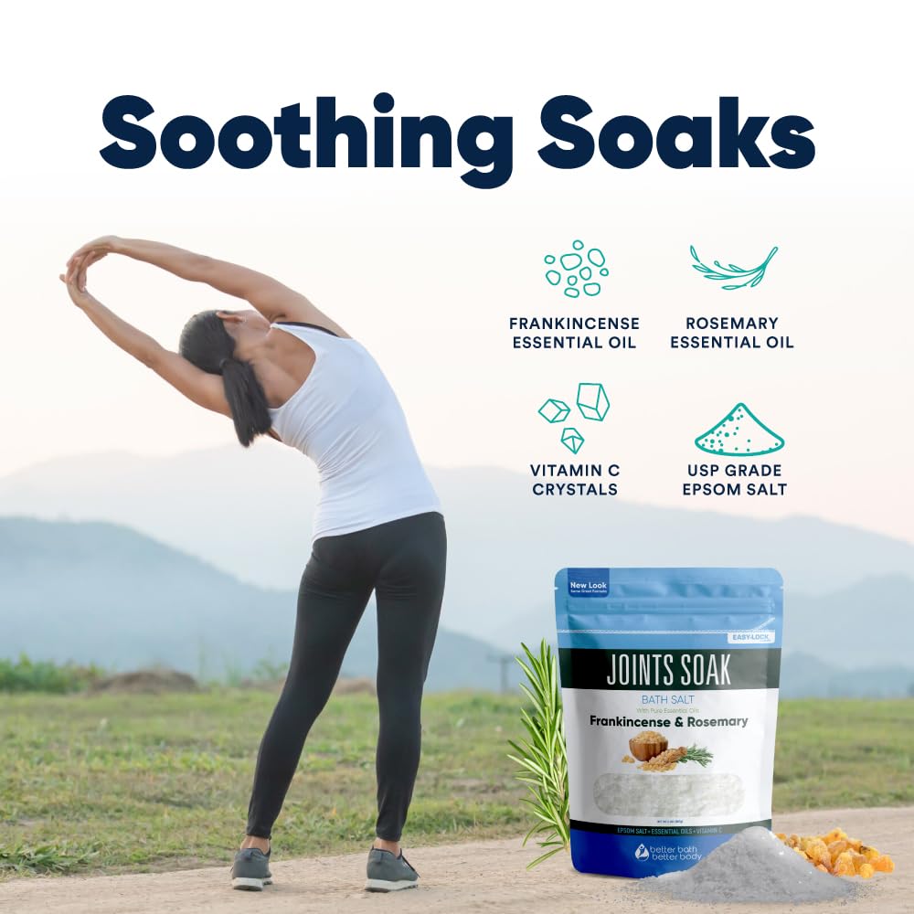 Better Bath Better Body Joints Soak: banera con sal epsom para relajación
