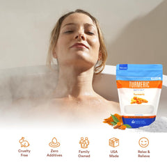 Better Bath Better Body sal de baño naranja con aceites, fresca sensación.