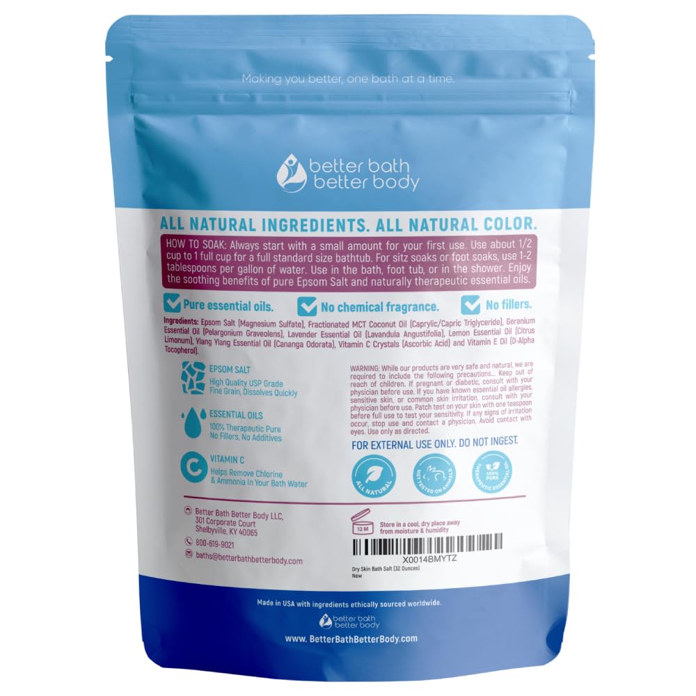 Better Bath Better Body: cierre presion seguro en bolsa para almacenamiento