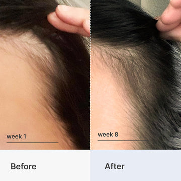 Better Not Younger serum: detalle de la botella en primer plano.