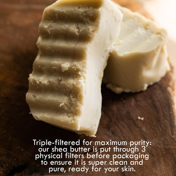 Barra de una libra de Better Shea Butter lista para usar