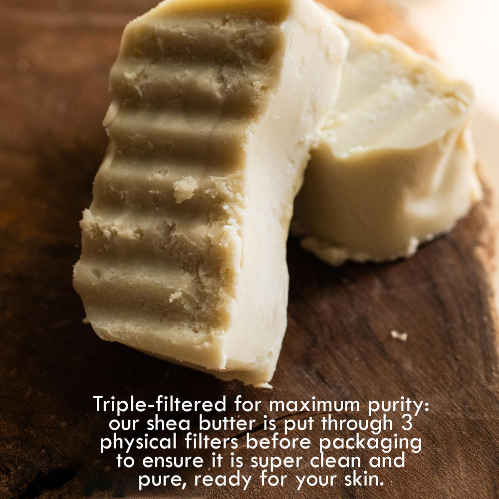 Barra de una libra de Better Shea Butter lista para usar