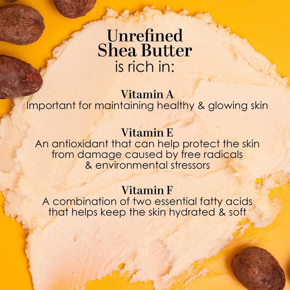 Cabello hidratado y sin encrespamiento con Better Shea Butter.