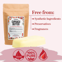 Better Shea Butter Cupuacu Manteca Raw textura cremosa lista para uso diario.
