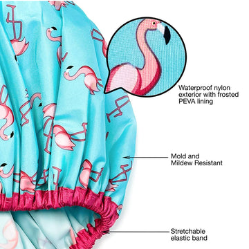Betty Dain Fashionista Flamingo lavable a máquina para uso diario.