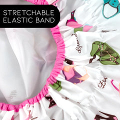 Gorra Betty Dain Fashionista con borde elastico para ajuste seguro