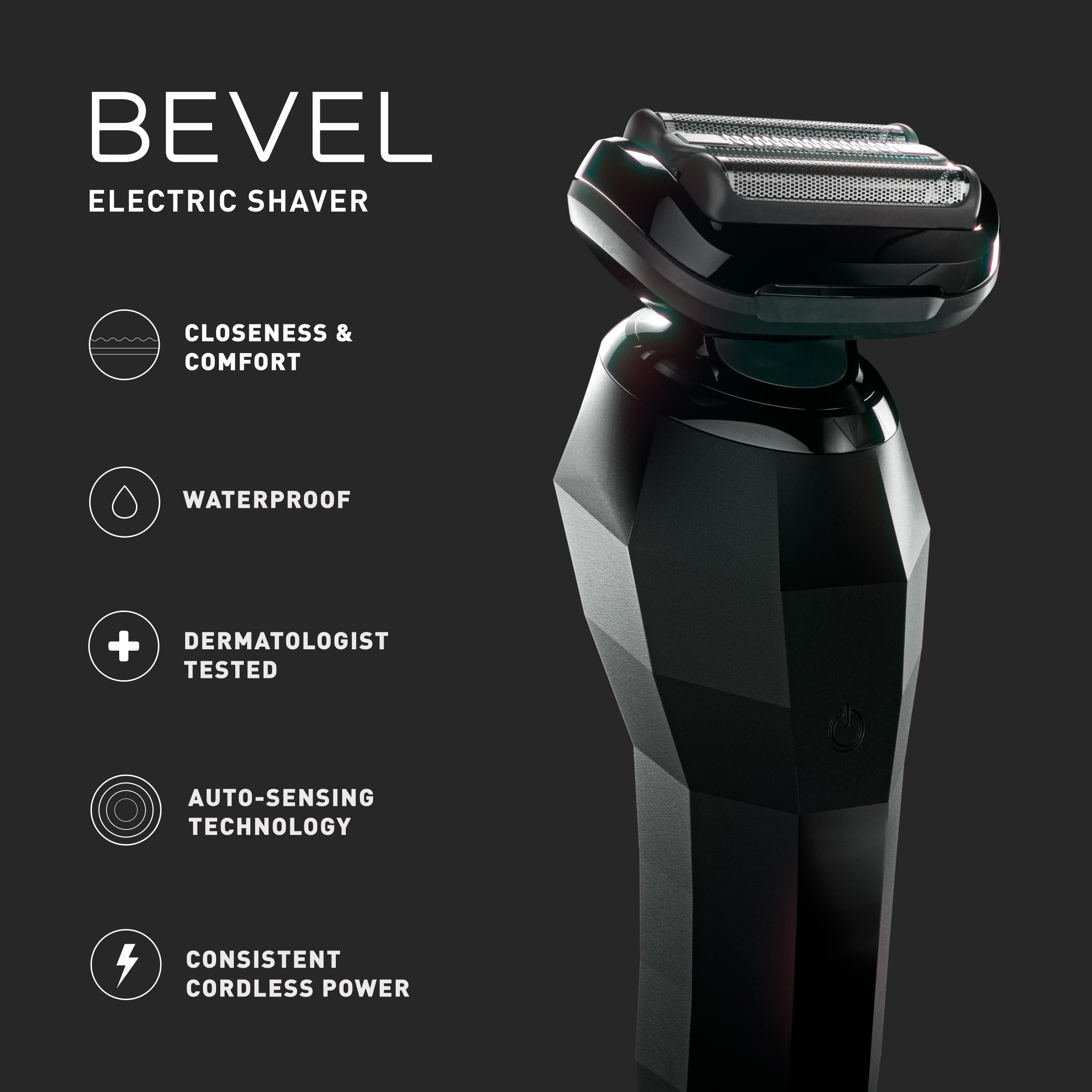 Bevel: diseño ergonómico para un agarre cómodo