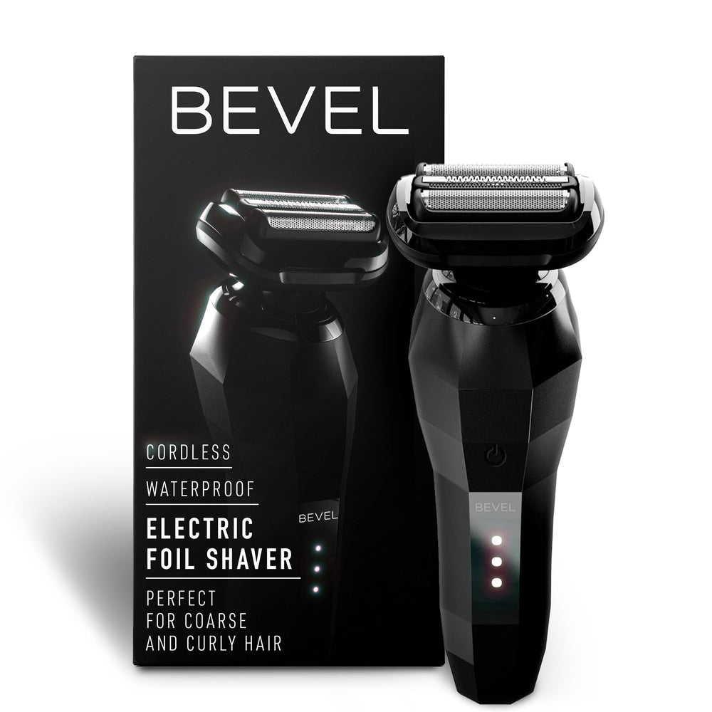 Bevel: afeitadora eléctrica para hombre con cabezal 3 flexibles para mayor cercanía y confort