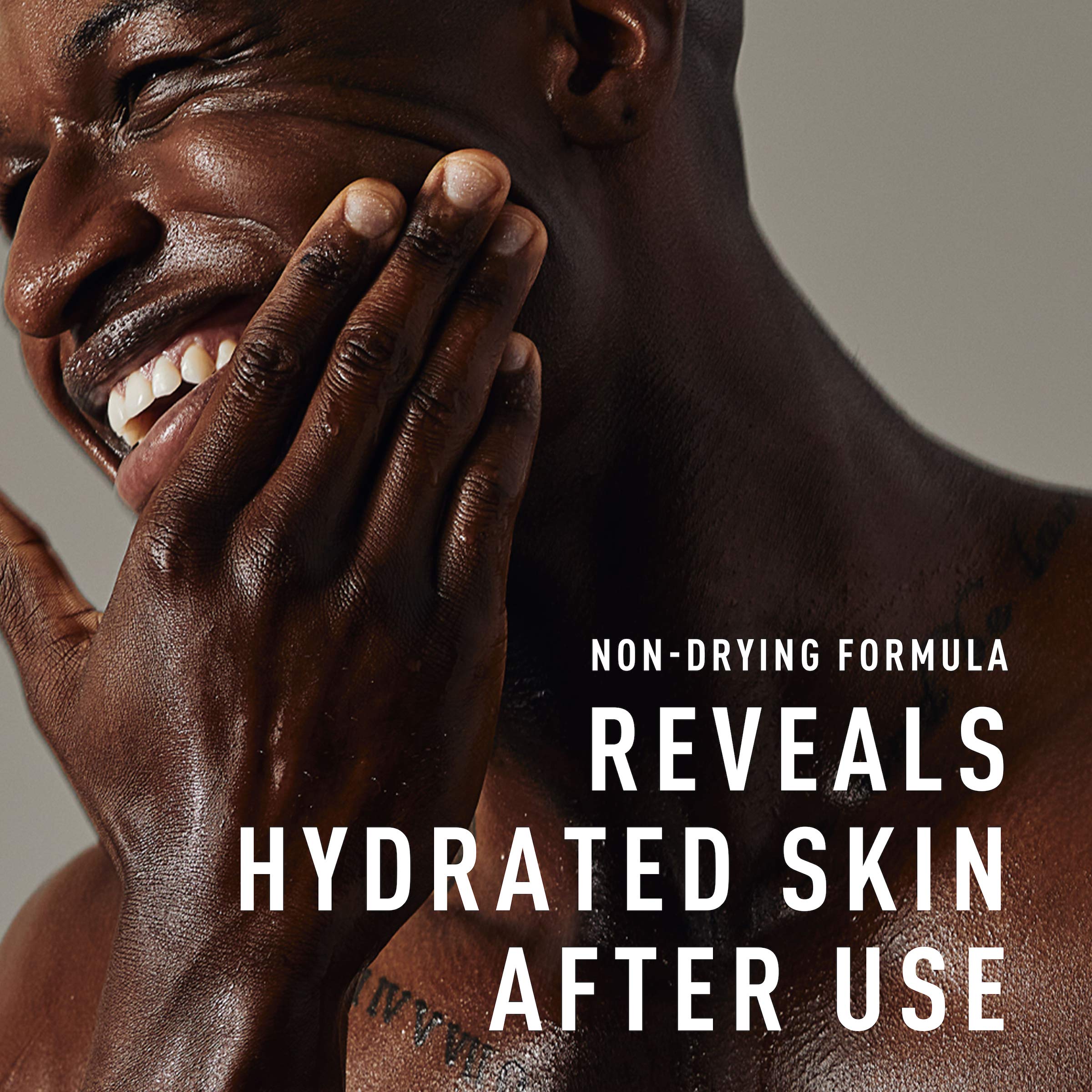 Bevel charcoal and argan oil ingredients closeup highlighting cleansing and revitalizing properties.