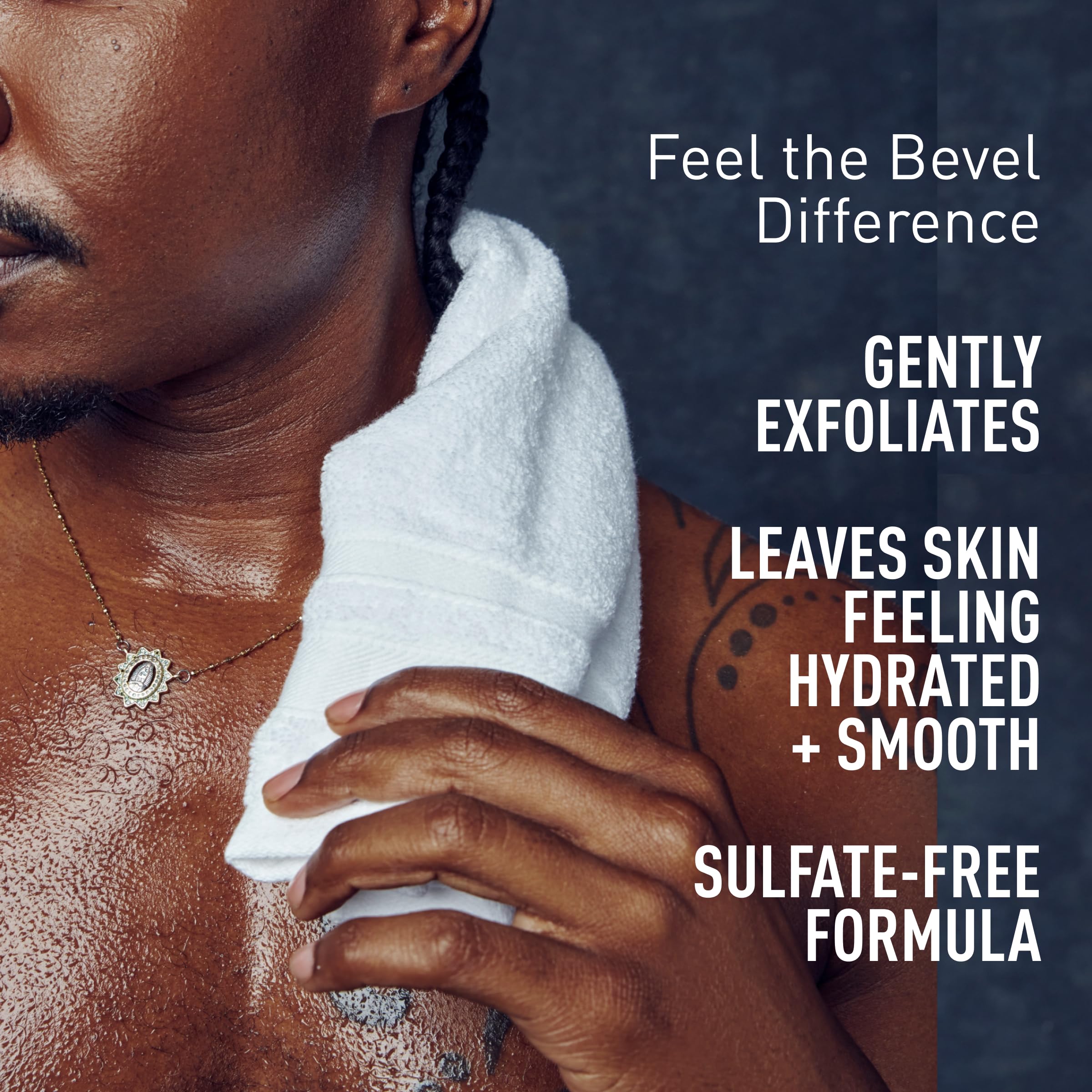 Bevel dark cassis scent artwork communicates botanical notes of berries and vanilla.