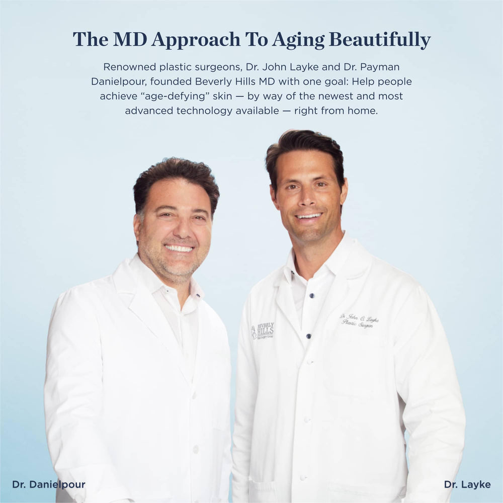 Envase de lujo de Beverly Hills MD para cuidado diario