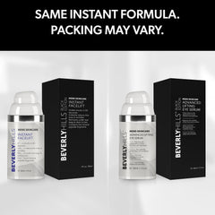 Beverly Hills Men suero para ojos, aplicador, reduce ojeras visibles.