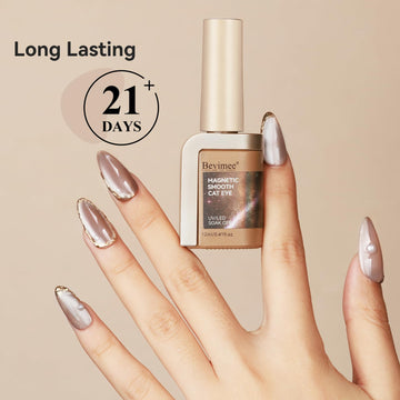 Bevimee ingredientes sanos: gel UV no tóxico para uñas saludables.